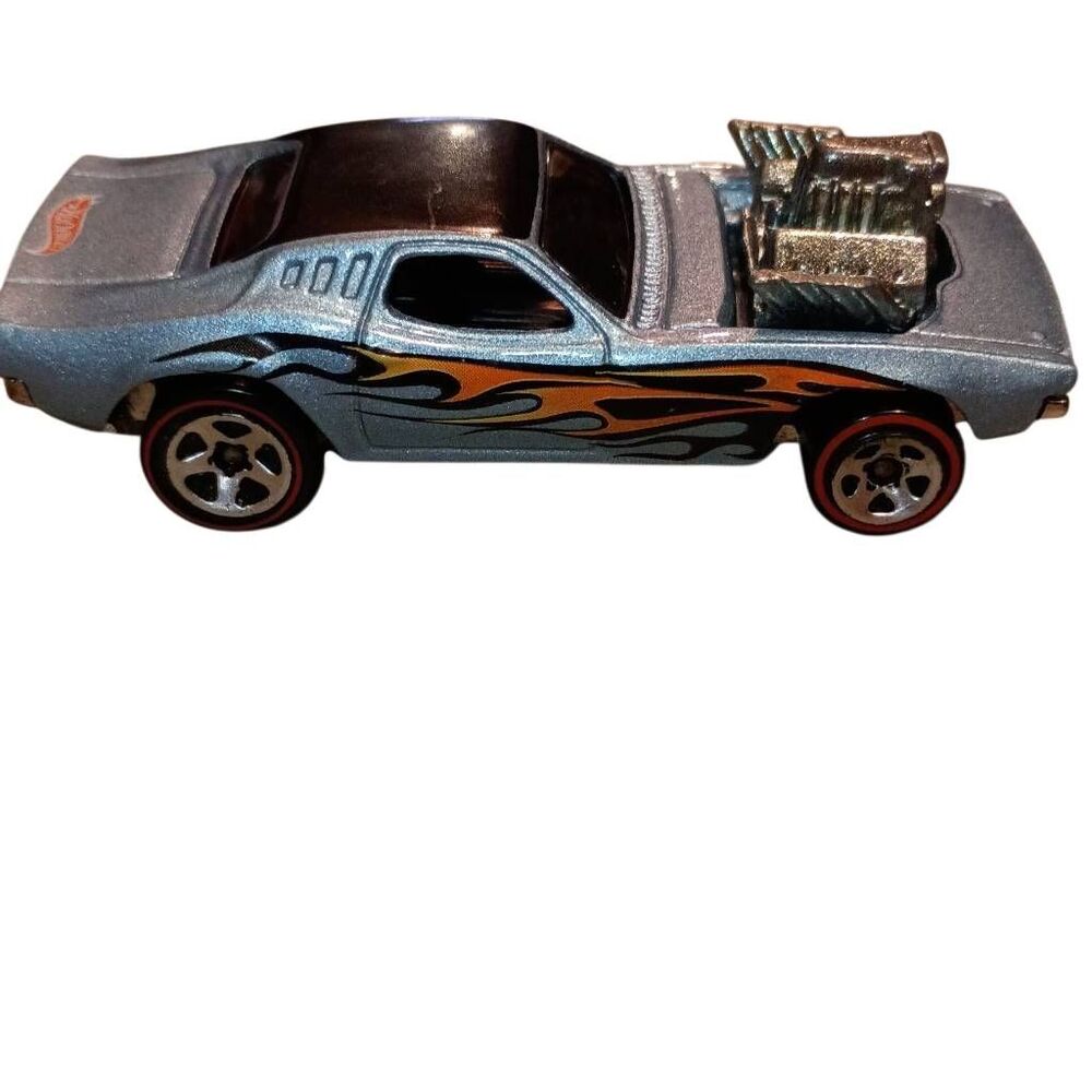 Vintage 1970 Mainline Hot Wheels Roger Doger - Blue w/Flames